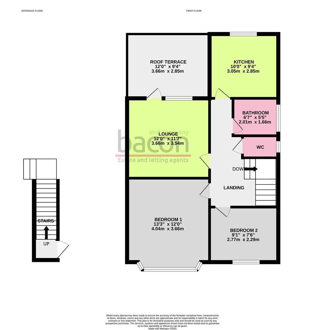 Floor Plan | Flat - Conversion | Evelyn Road, Worthing, BN14 | Sold - Subject to Contract